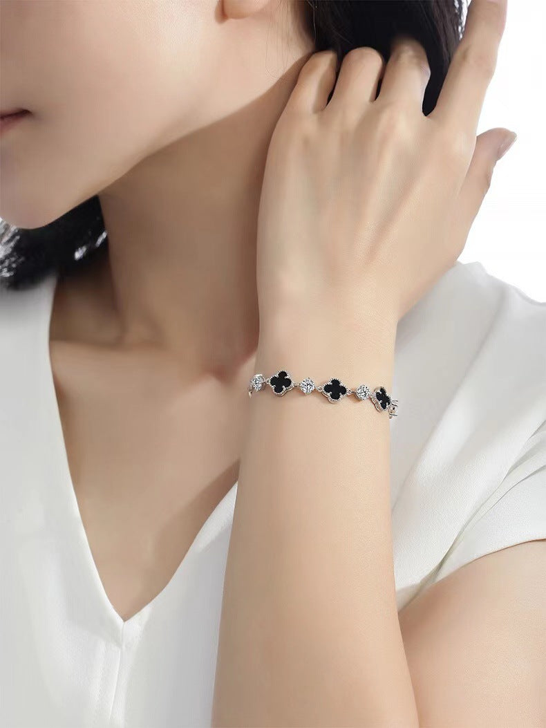 Leaf Straw Female Design For Girlfriend Bracelet