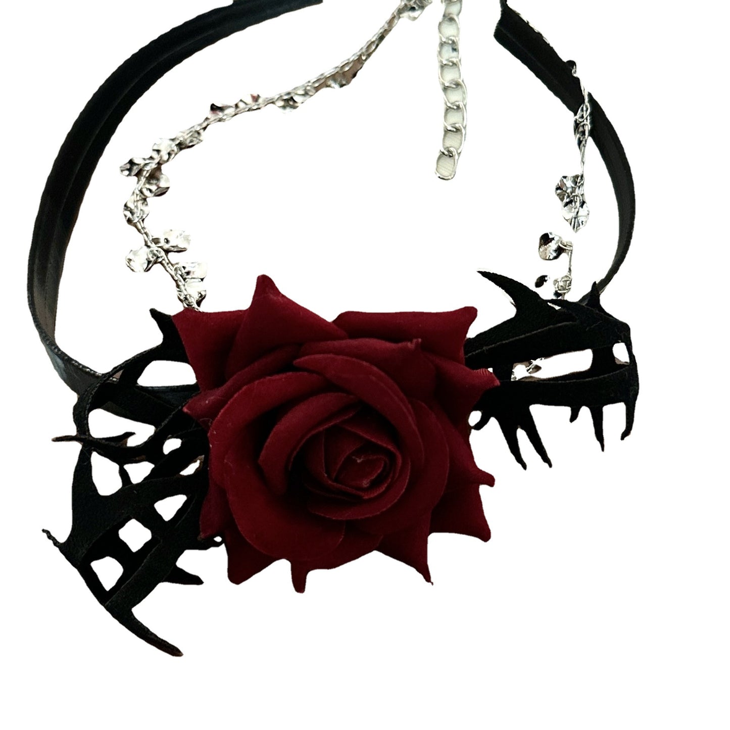 Rose hat seine Thorn Dark Retro Minority Design Quastenhalsketten