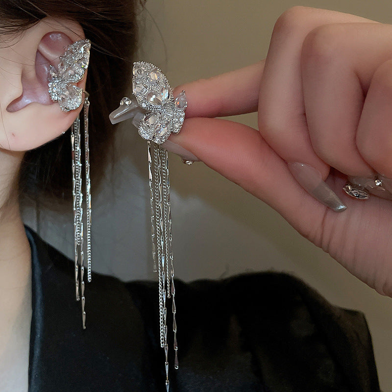 Round Bone Retro Unique Design Dignified Clips Light Luxury Ear Clip