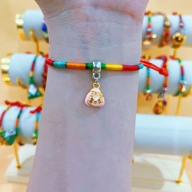Dragon Boat Festival Colorful Rope Ethnic Style Hand-woven Adult Small Bracelets