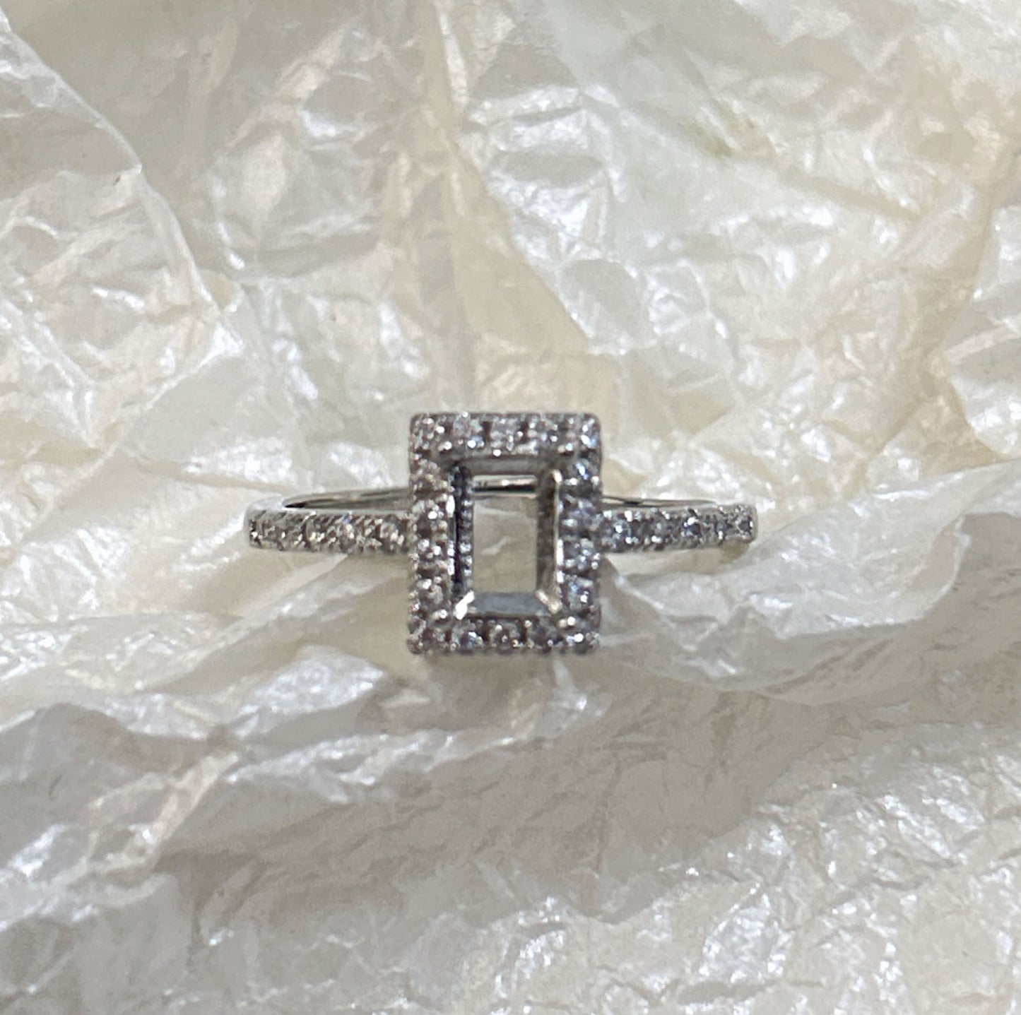 Setting Opening Adjustable Various Sizes Big Diamond Rings