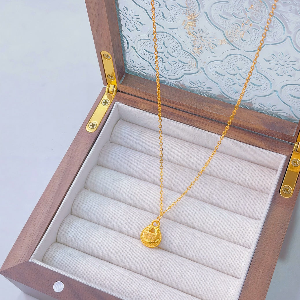 Ginkgo Leaf Variety Retro Affordable Luxury Fashion Design Necklace
