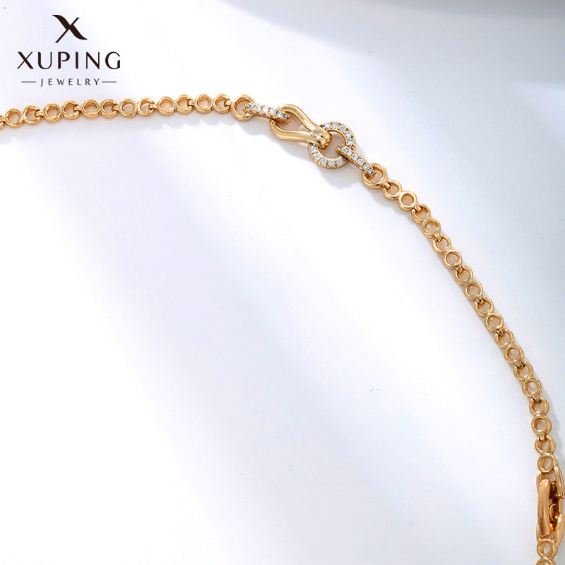 Women's Gold Plated Alloy Design Simple Temperamental Bracelets