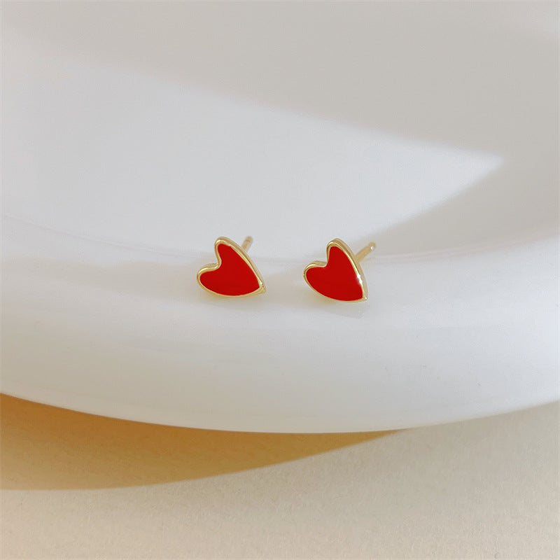 Trendy Niche Design Simple Cold Style High-grade Earrings