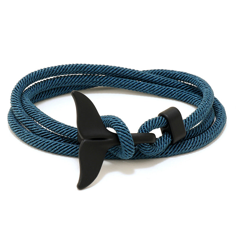 Style Whale Tail Personality Life Paar Armbänder