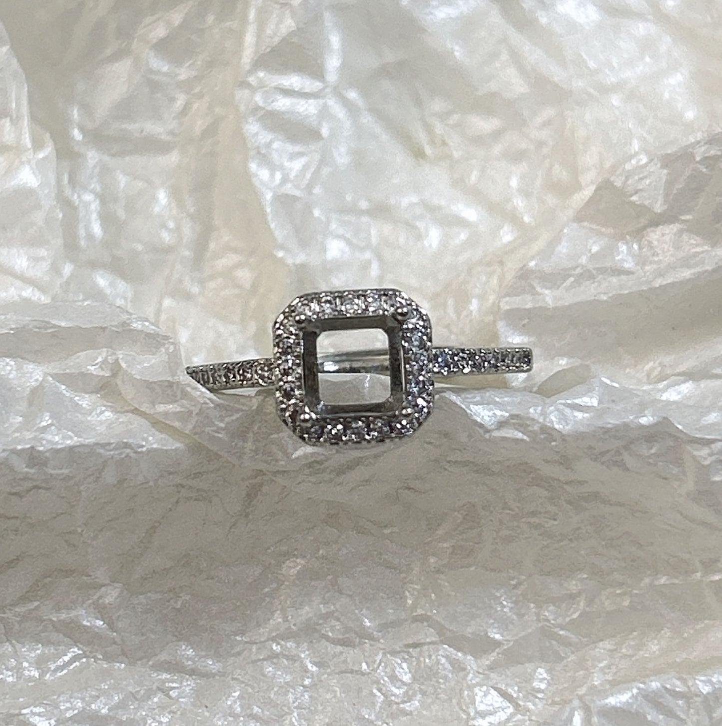 Setting Opening Adjustable Various Sizes Big Diamond Rings