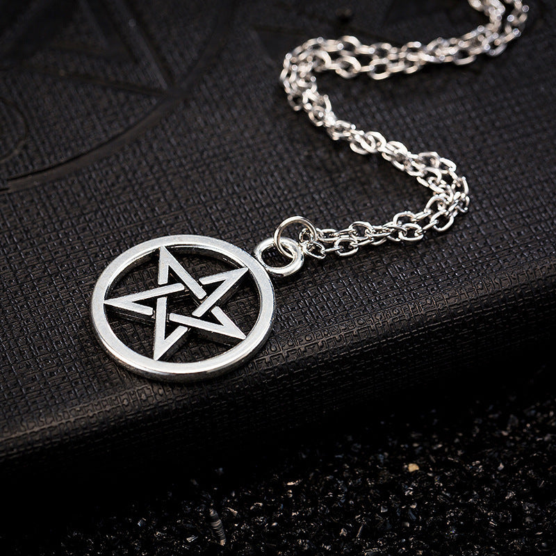 Movie Five-pointed Star Sun Evil Power Necklaces