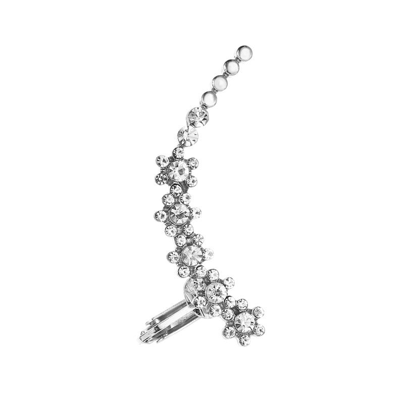Temperament Butterfly Flower Single Hipster Catwalk Night Ear Clip