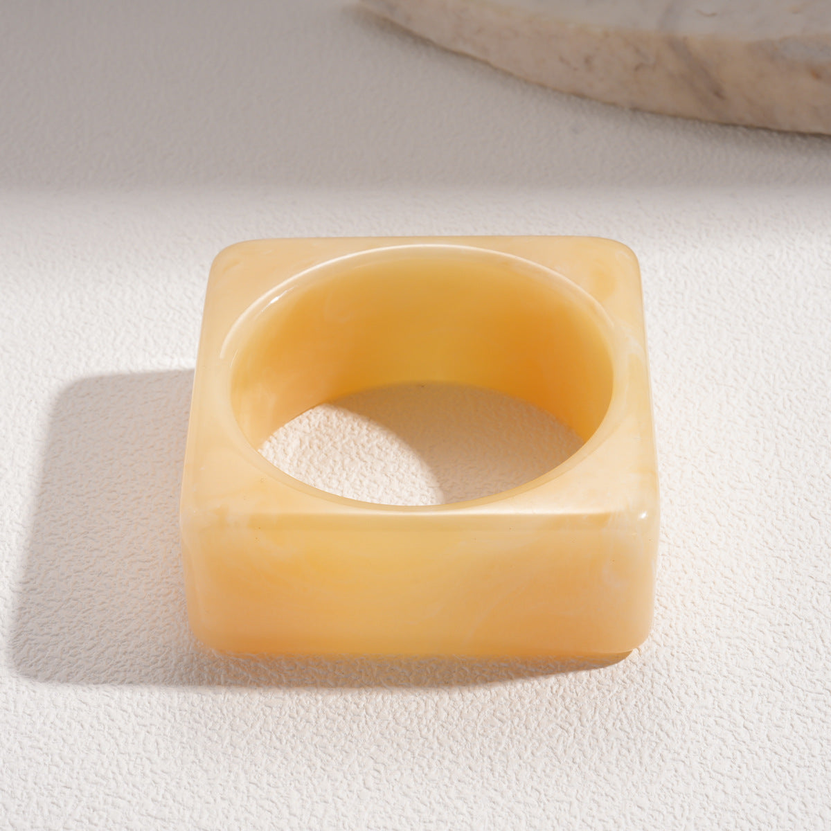 Women's Irregular Resin Minority Simple Retro Temperament Personality Fashion Design Unique Bracelets