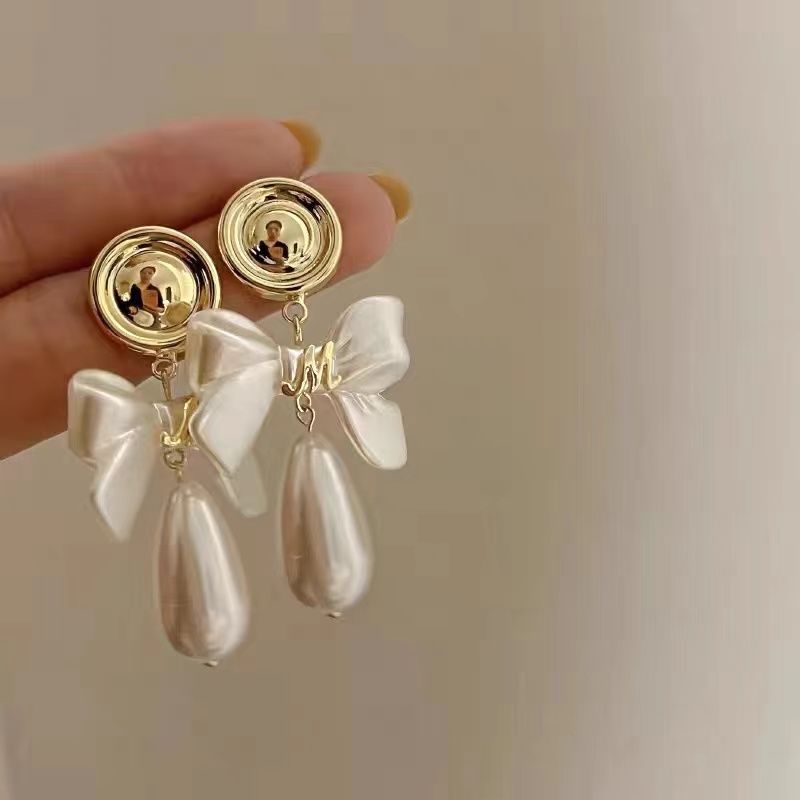 Draping Effect Super Fairy Spring Fresh Mori Ear Elegant Rings