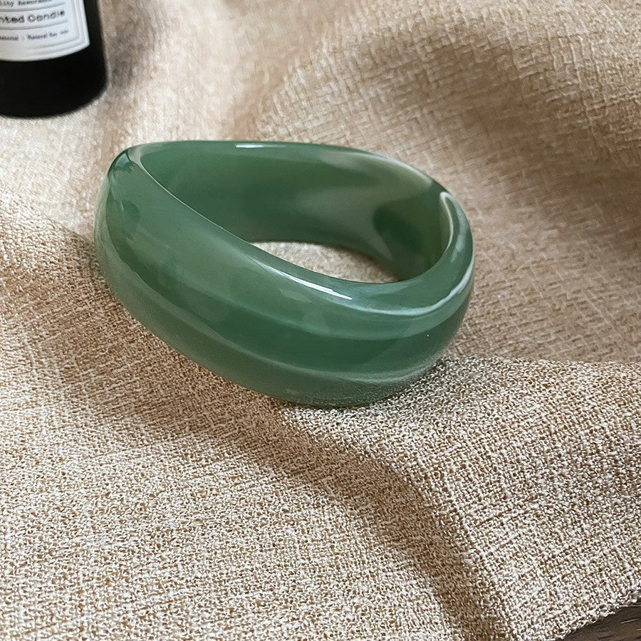 Irregular Resin Mori Style Simple Commute Light Bracelets