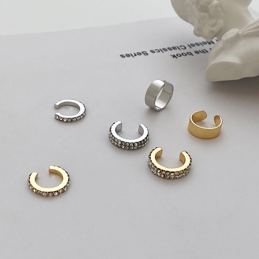 French Entry Lux Geometric Mori Style Earrings