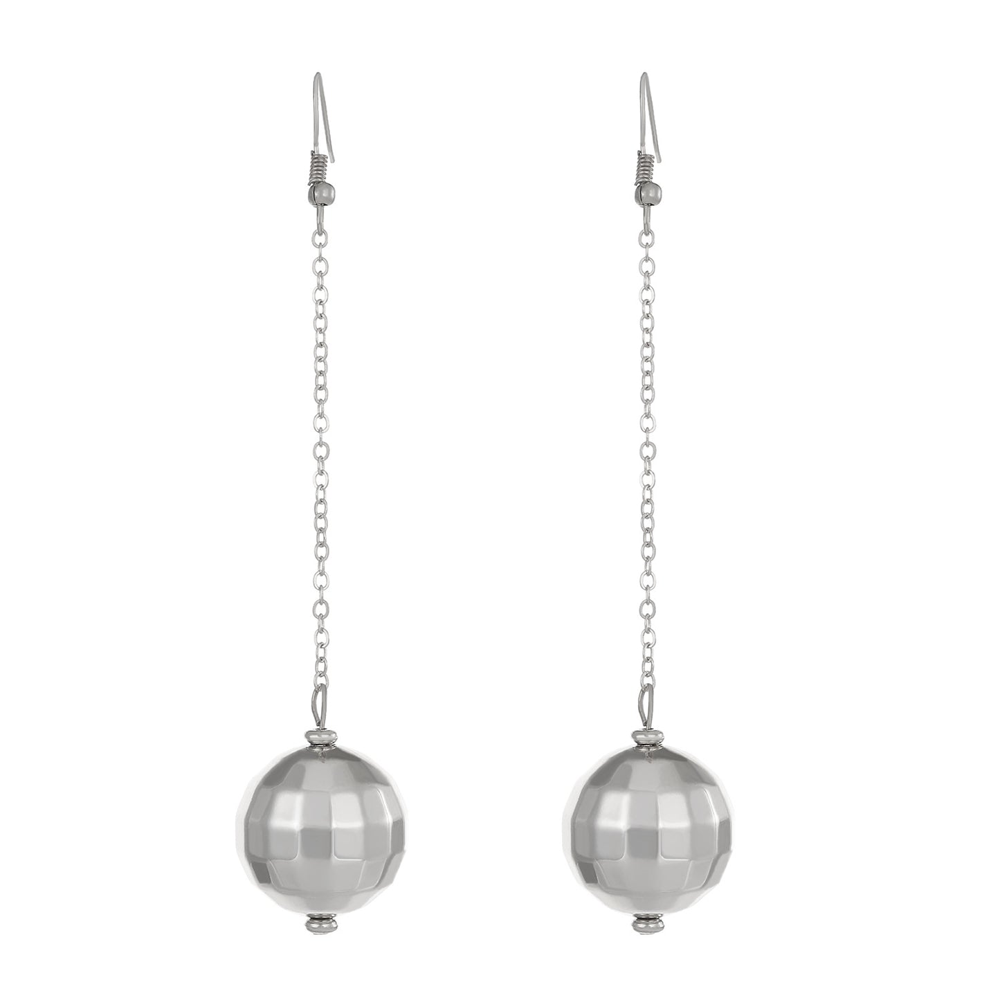 Women's Stylish Round Retro Simple Disco Electroplated Jewelry Set