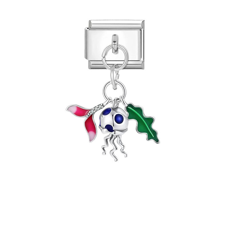 Creative Personality Italian Module Stainless Steel Bracelets