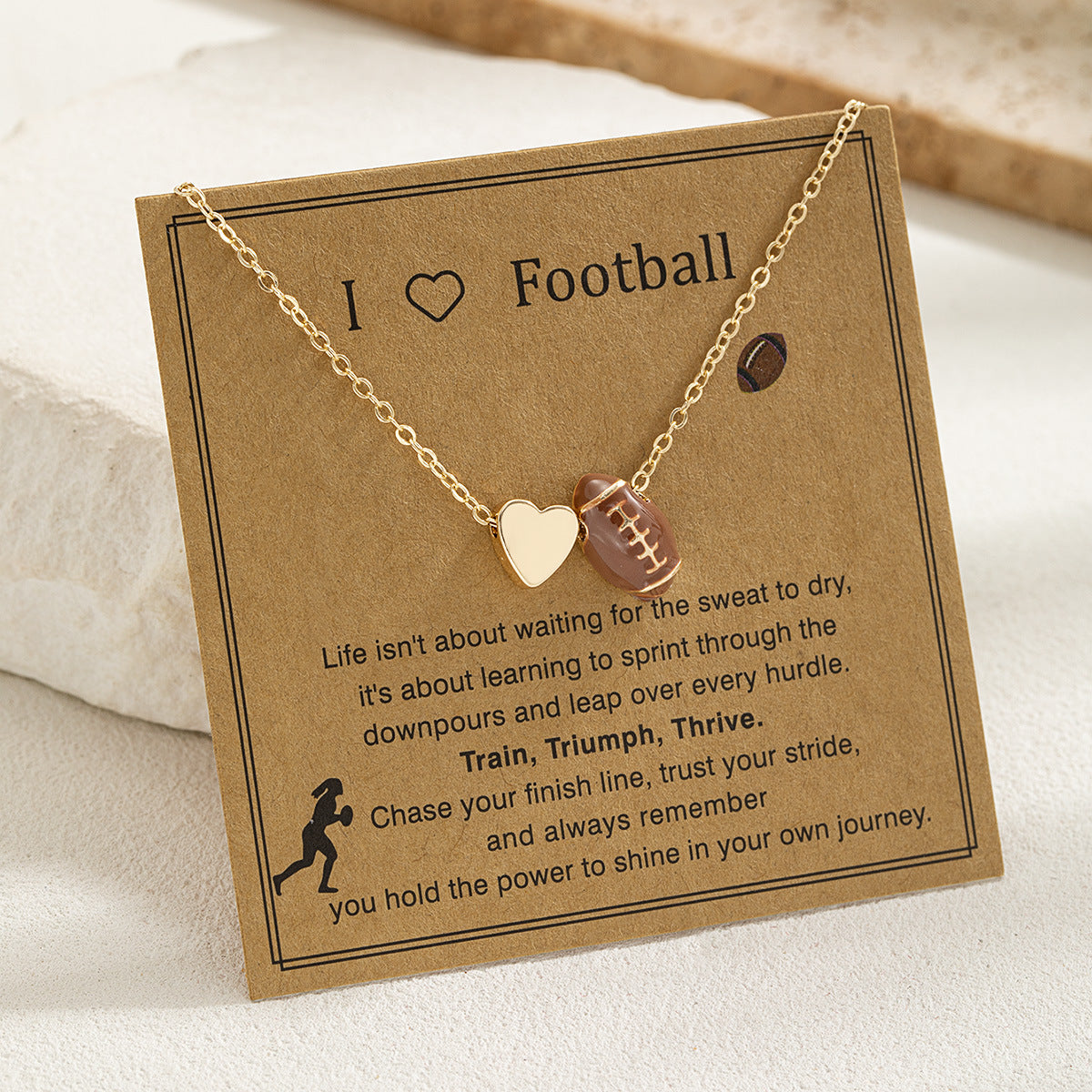 Sports Style Card Alloy Love Cross Basketball Necklaces