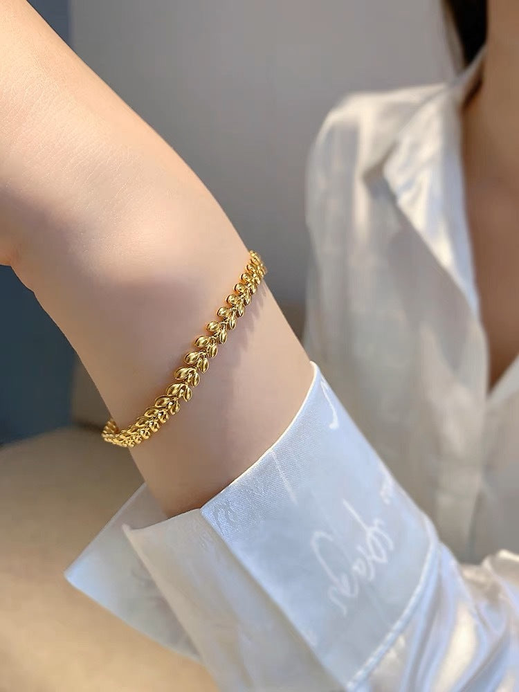 Bracelets en titane pour femmes, bijoux d'été exquis pour la main