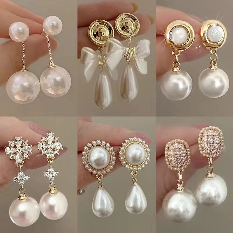 Draping Effect Super Fairy Spring Fresh Mori Ear Elegant Rings