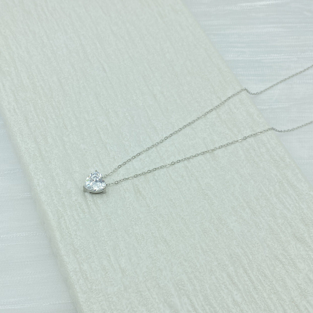 Diamond Love Twee Constellations Titanium Steel Material Does Necklace