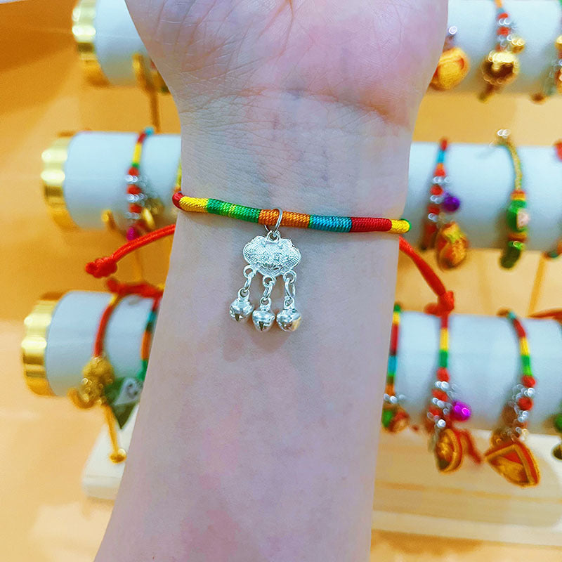 Dragon Boat Festival Colorful Rope Ethnic Style Hand-woven Adult Small Bracelets