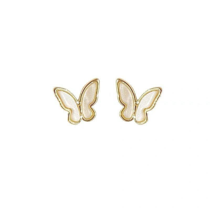 Mori Style Fake Fu Ancient Elegant Bow Ear Clip