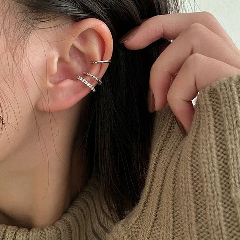 Without Pierced Female Graceful Fashionable Retro Ear Clip