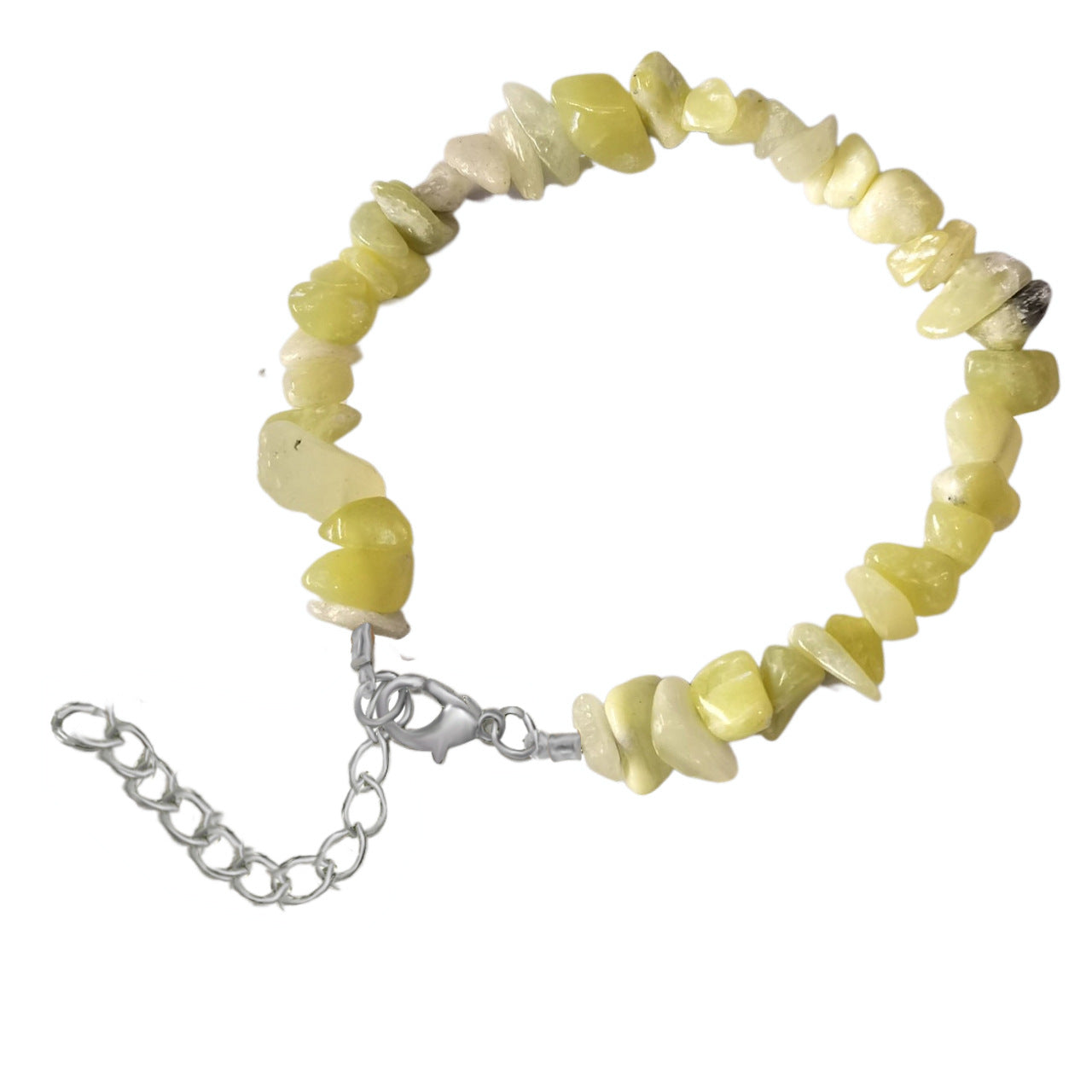 Natural Crystal Agate Gravel Stone Irregular Bracelets