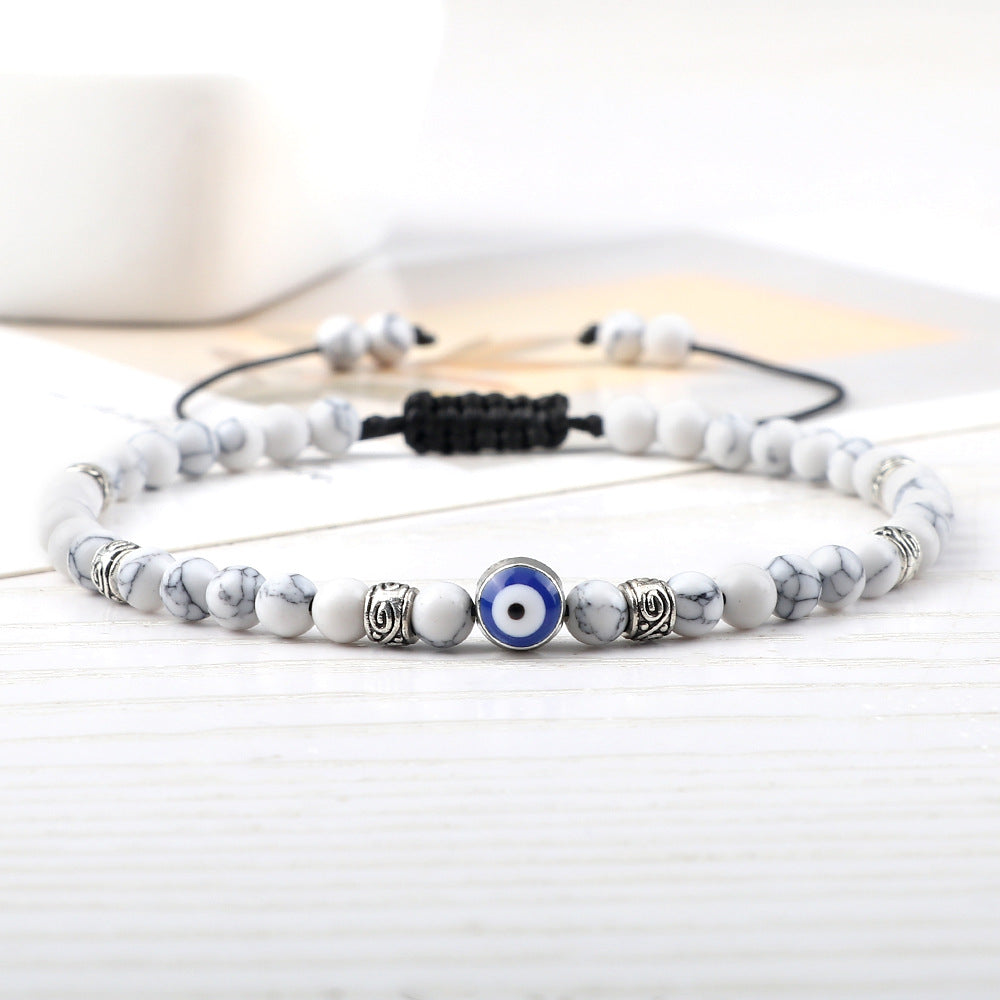 Eye Vintage Devil's Girlfriends Beaded Weave Bracelet