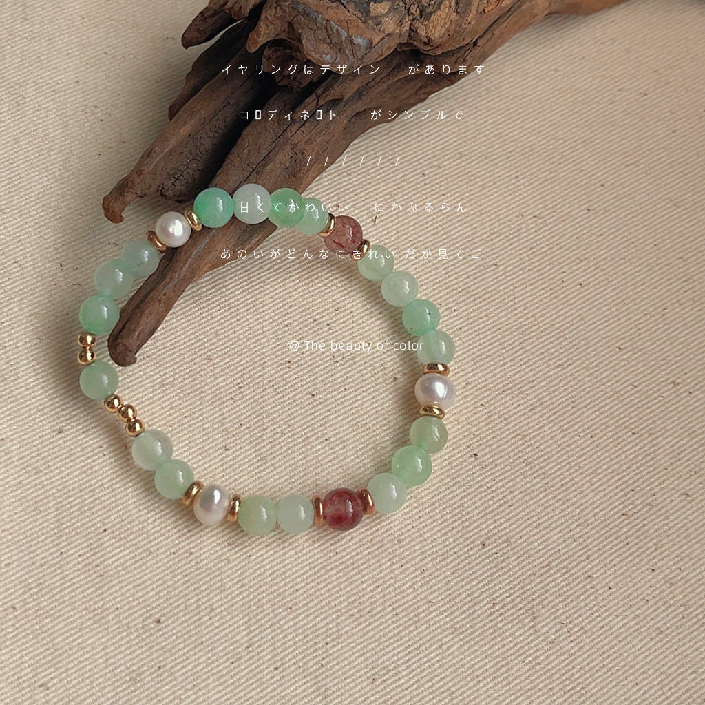 Chinese Style Natural Stone Handmade Design Bracelets