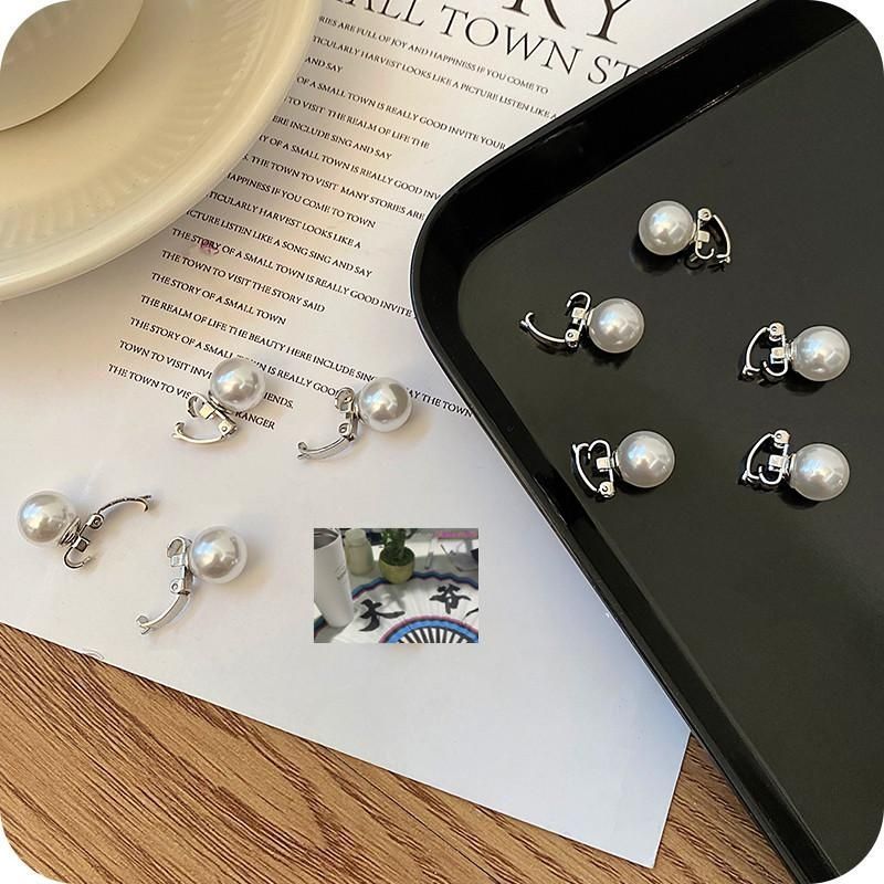 Chen Headdress Clip Hair Decorative Button Bean Ring