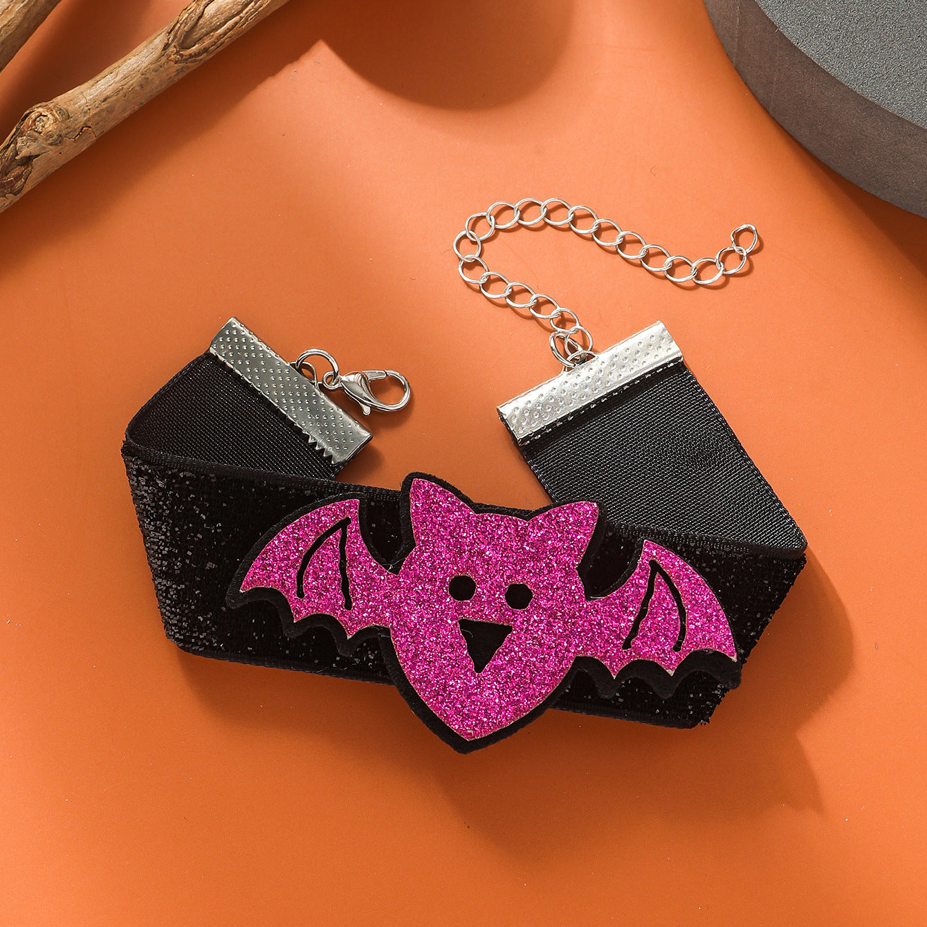 Bracelets de chauve-souris citrouille drôles et mignons de dessin animé créatif