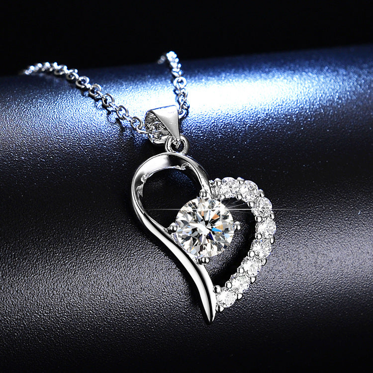 Live Streaming On Imitation Moissanite Swan Necklaces