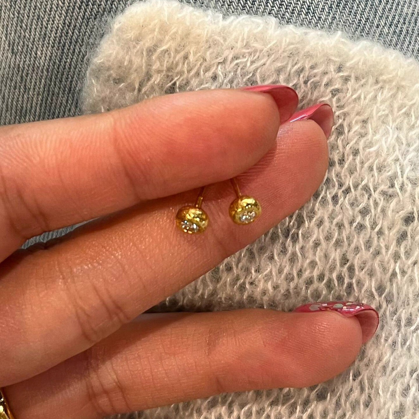 Women's Money Style Affordable Luxury Fashion Small Earrings