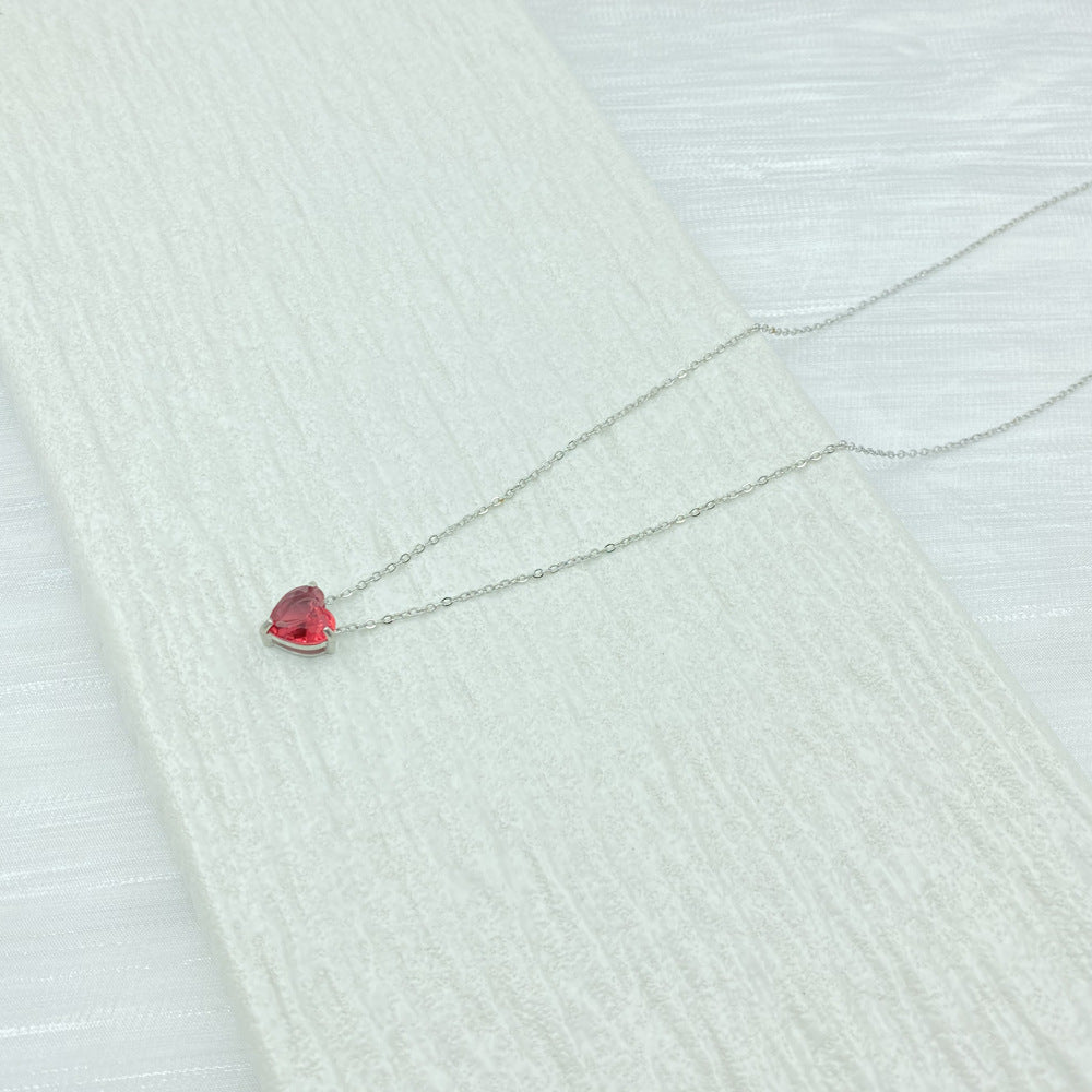 Diamond Love Twee Constellations Titanium Steel Material Does Necklace