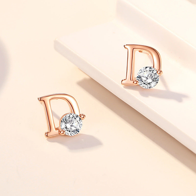 Damen-Ohrringe mit Sier-Diamant, hochwertig, modisch, personalisierbar, für Minderheiten