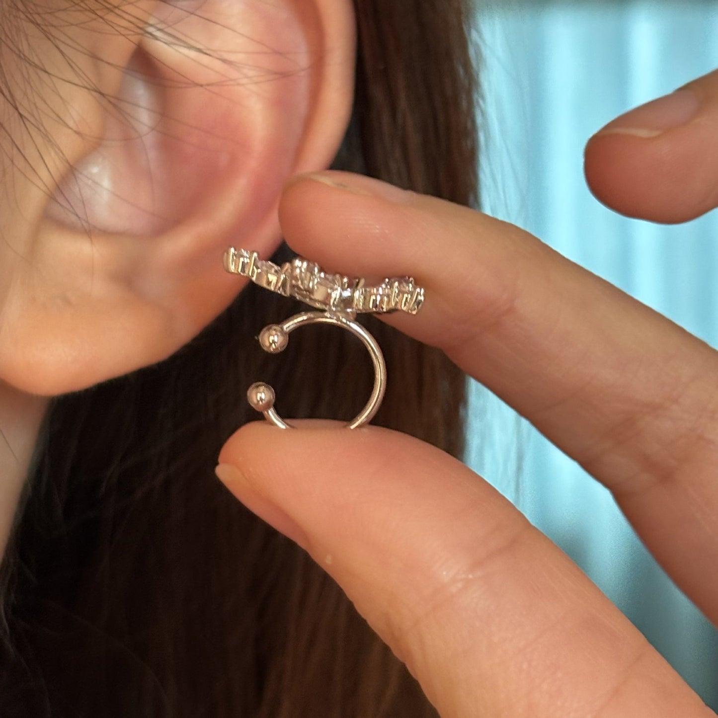 Women's Zircon Star Earless Light Luxury High-grade Ear Clip