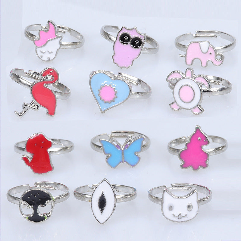 Children's Small Animal Soft Pottery Unicorn Mermaid Bracelets