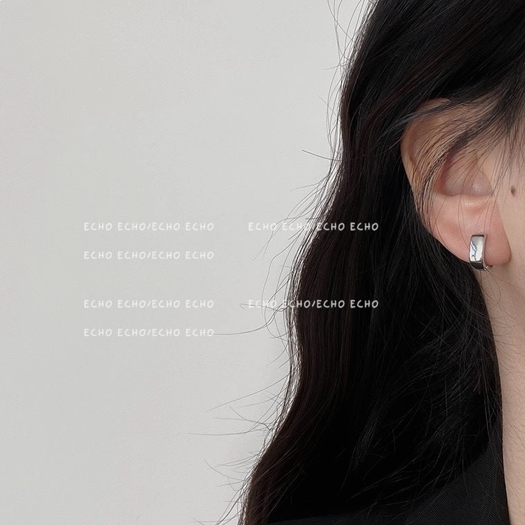 Square Ear Clip Personalized Cold Style Temperament Design Rings