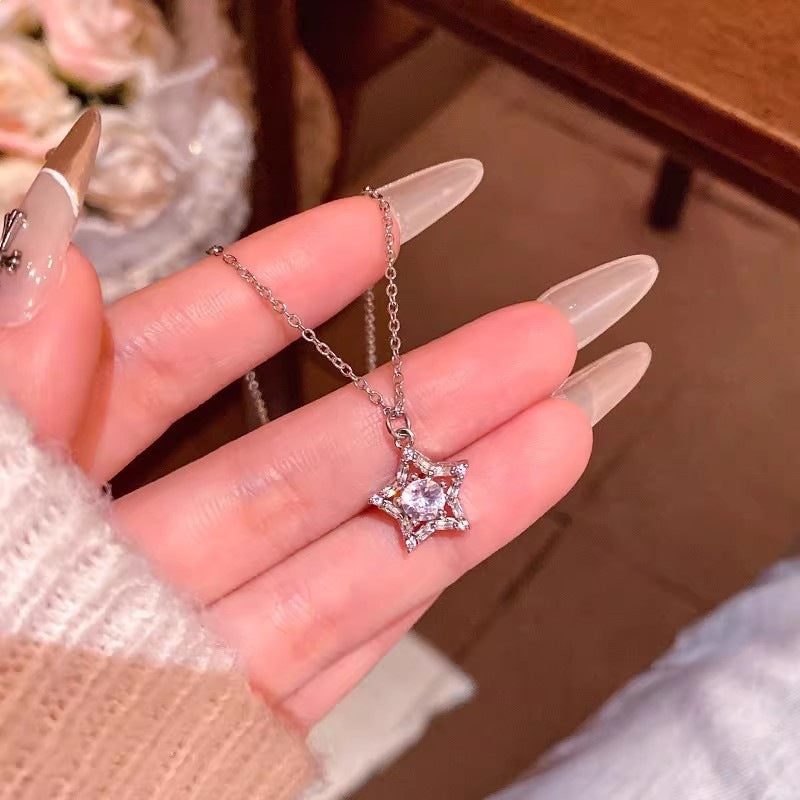 Butterfly Female Style Niche Design Clavicle Chain Personalized Simple Graceful Necklace