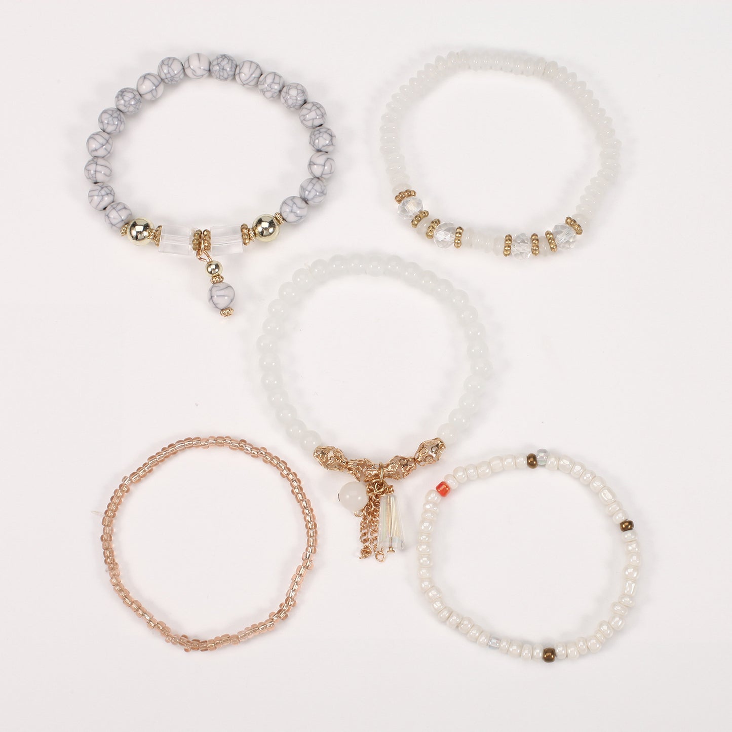 Fashion Creative Unique Bohemian Crystal Stretch Bracelets