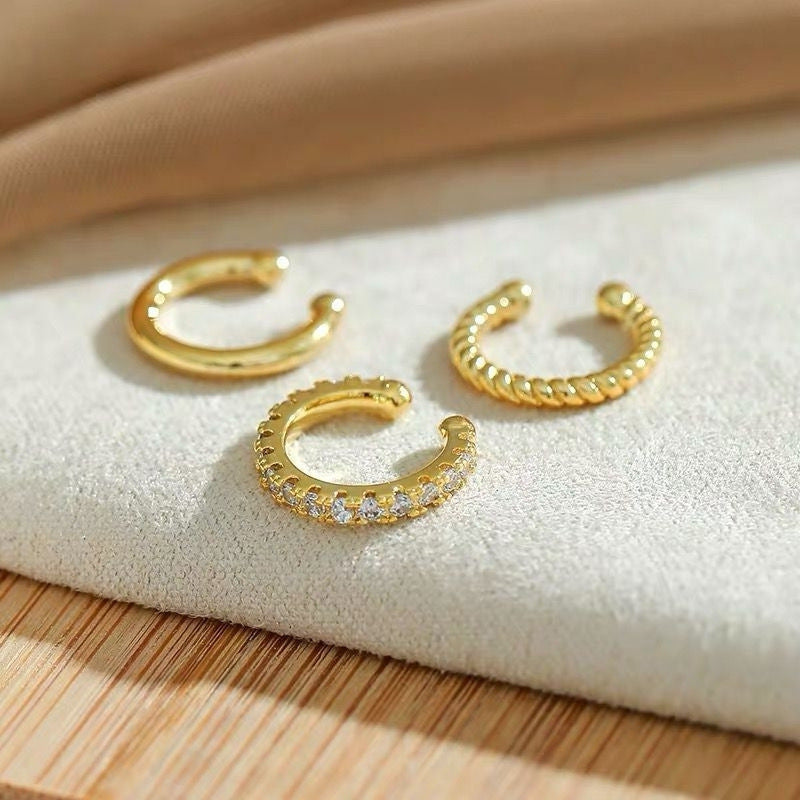 Without Pierced Female Graceful Fashionable Retro Ear Clip