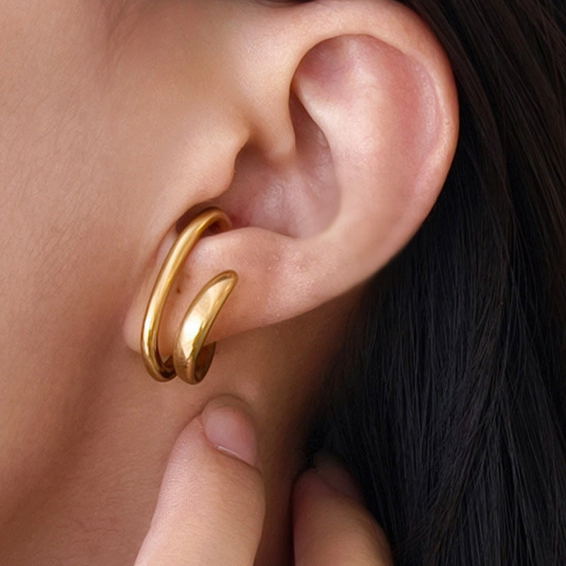 Style Cool Minimalist Design Fashion High-grade Ear Clip