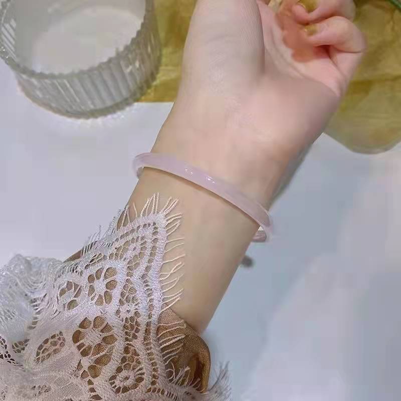 Step Jingle Imitation Jade Antique Traditional Han Clothing Bracelet
