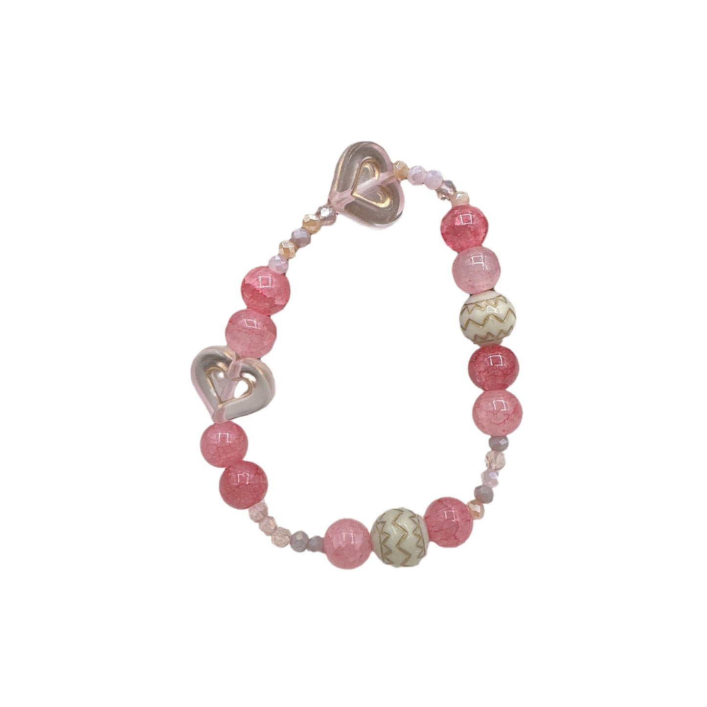 Color Love Beaded Sweet Style Cute Bracelets