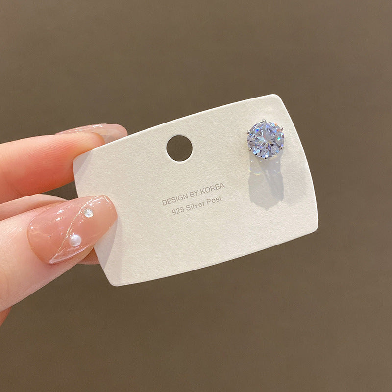 Refined Zircon Magnetic Trendy Light Luxury Minority Ear Clip