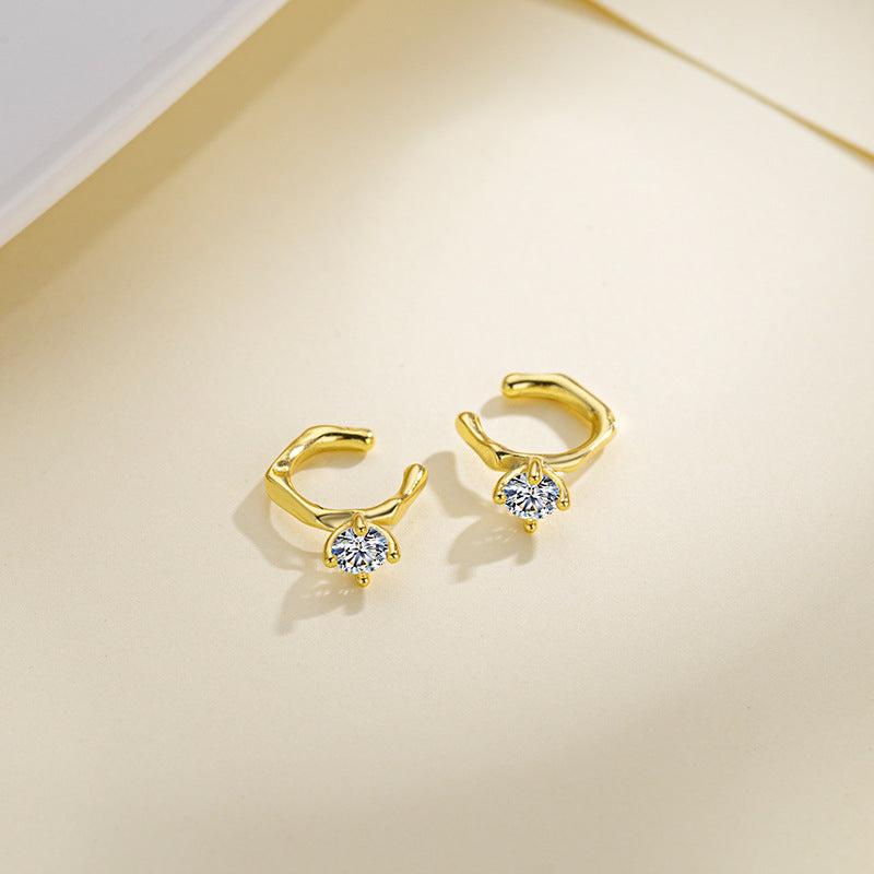 French Style Clips High Class Elegant Single Rings