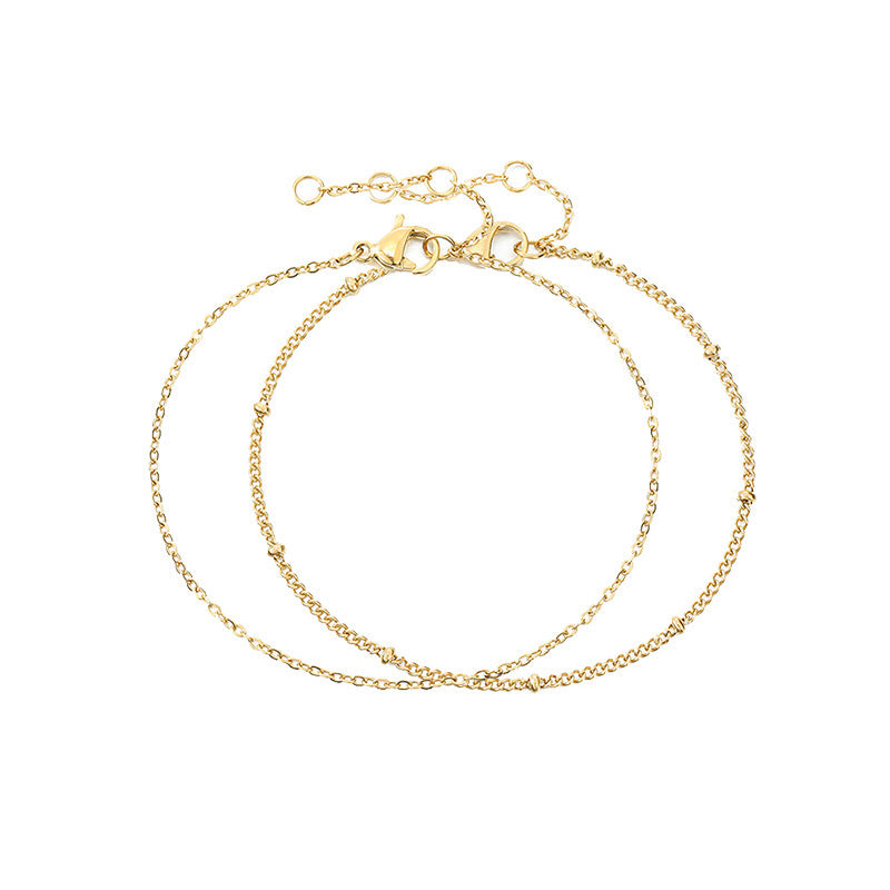 Ornament Fashion Slim Chain Female Simple Bracelets