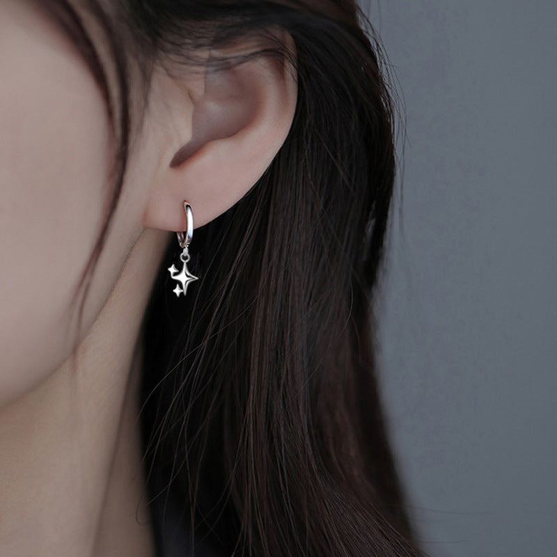 Stars Clip Fashion Simple Creative Lucky Ear Buckle