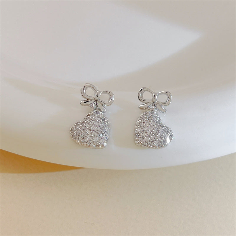 Trendy Niche Design Simple Cold Style High-grade Earrings