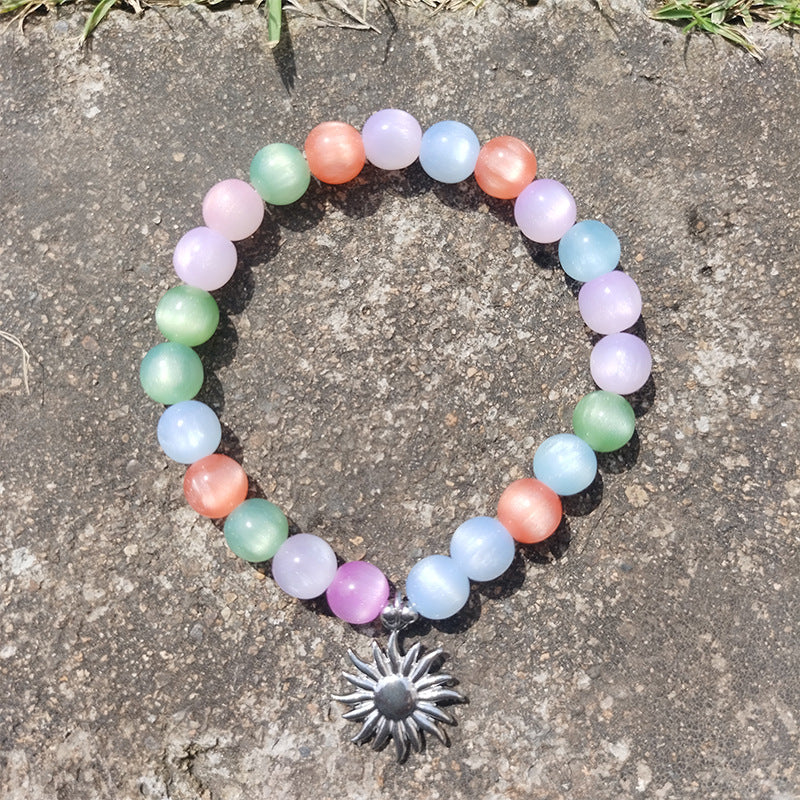 Changing Colorful Summer Dopamine Beach Vacation Bracelet