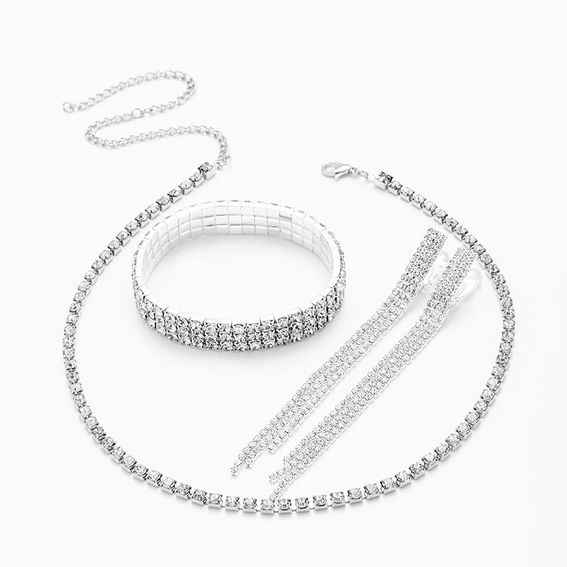 Classic Popular Copper Paw Bridal Bridesmaid Jewelry Set